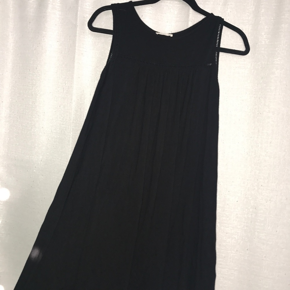 Black soft tank top dress PACSUN